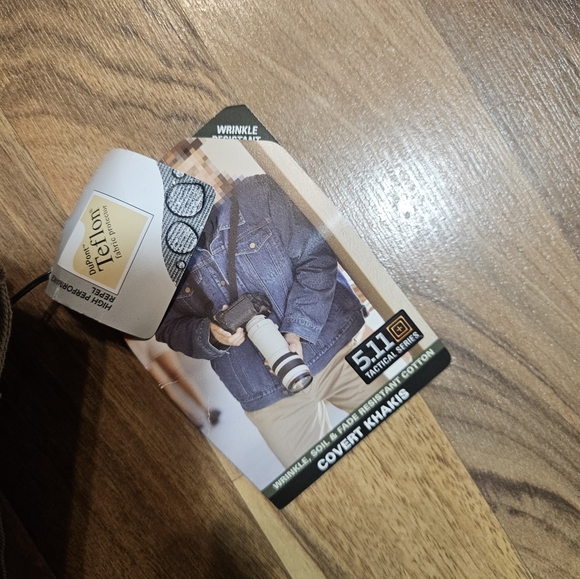 NWT 5.11 Tactical Covert Khaki Pants 28x34 - Picture 4 of 10